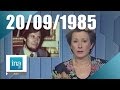 Soir 3 du 20 septembre 1985  dmission de charles hernu  archive ina