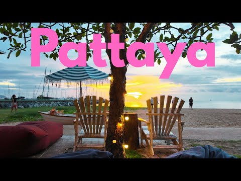 Experience Pattaya Nightlife in 4K: Na Jomtien Sunset Tour, 