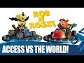 Crash Team Racing: Nitro-Fueled - Rob 'N' Rosie Vs The World!