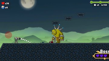 Boom Stick: Bazooka Puzzles Android iOS Gameplay level 160