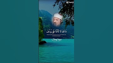 من سورة يوسف .الشيخ عبد الباسط عبد الصمد#قرآن #لايك #اكسبلور