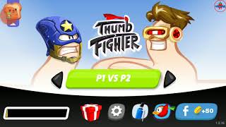 THUMB FIGHTER-Thumb войны🔘🔵🔴геймплей игры HD ᴴᴰ screenshot 5