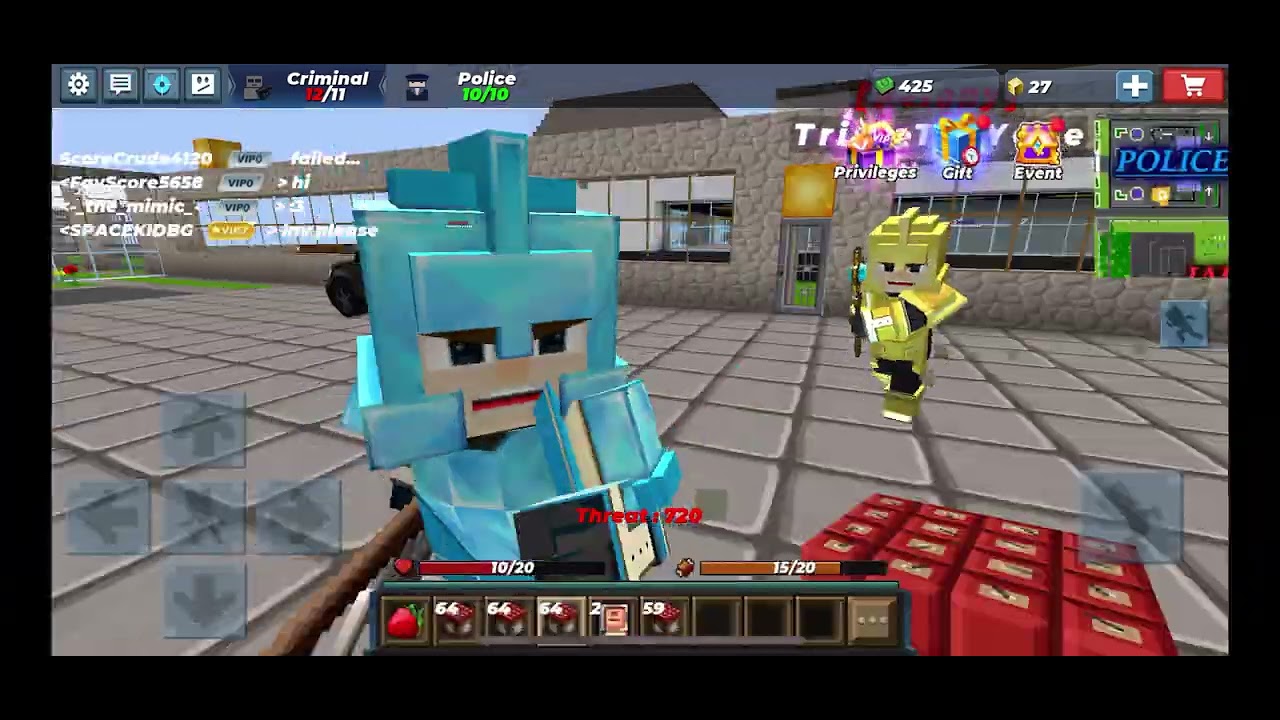 Revenge on the police