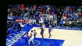 Redick 4-Point Play February 10, 2019