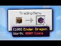 Trading from Dirt to an ENDER DRAGON PET (Hypixel Skyblock)