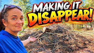 FINALLY MAKING IT  DISAPPEAR!