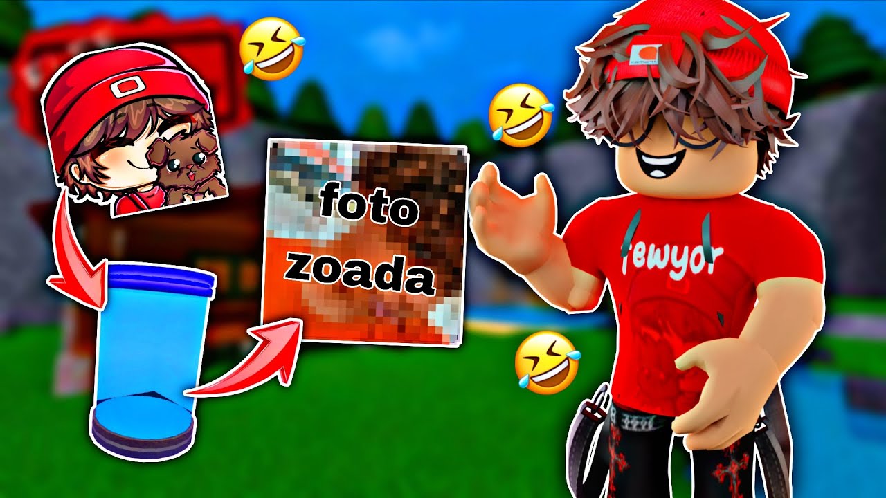 SE FOR PEGO, TEREI QUE MOSTRAR FOTO ZOADA NO MARRETÃO 😰 - Flee The Facility (Roblox)