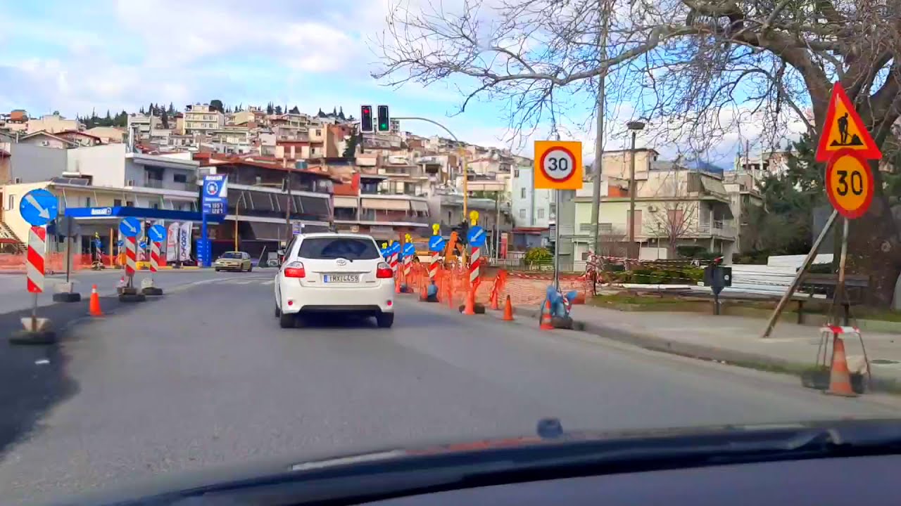 Διαδρομή Αμφιλοχία - Λαμία μέσω Καρπενησίου(Time-Lapse)