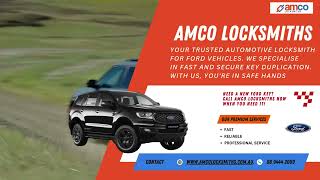 Ford Car Locksmith Services In Perth - Amco Locksmiths