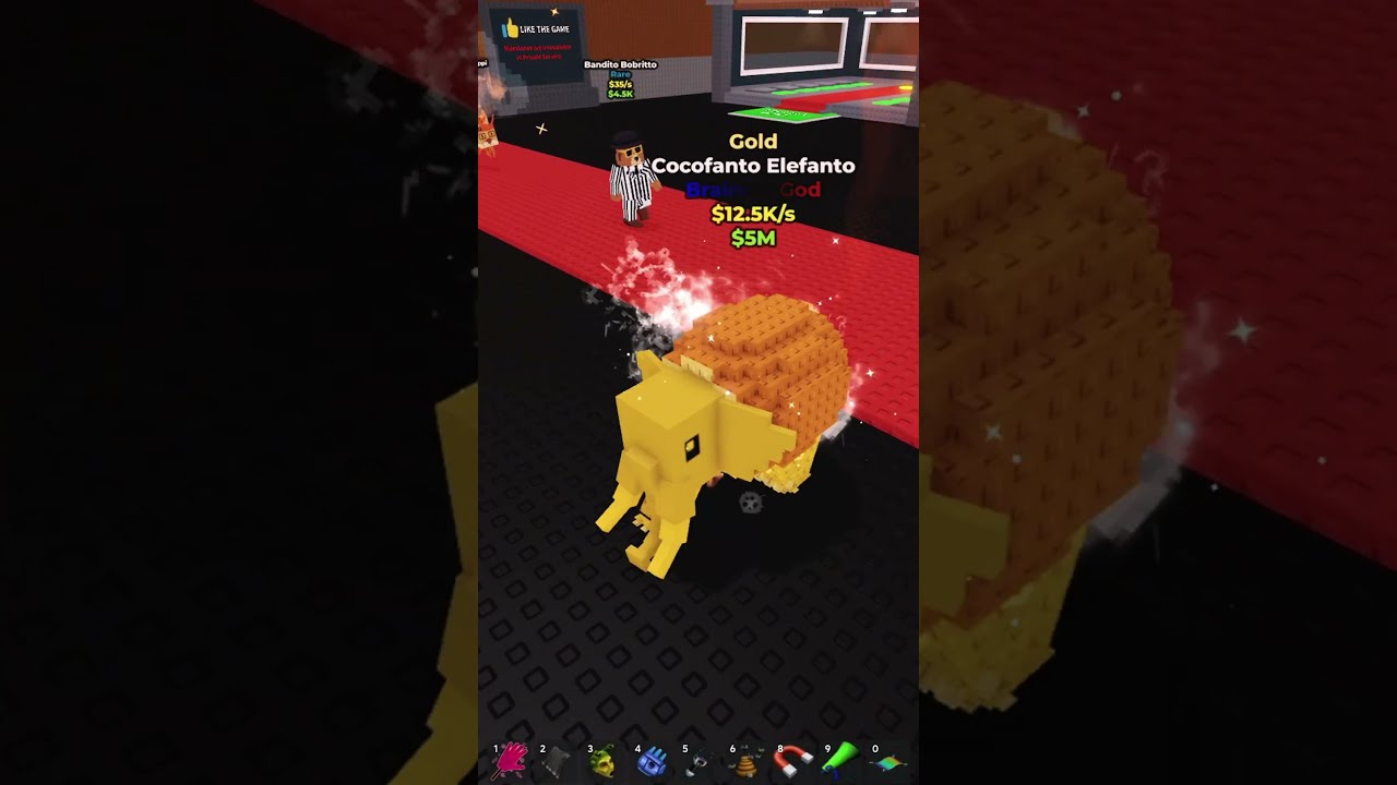 1 Hour Of Max Luck In Steal A Brainrot Shorts Roblox Stealabrainrot Usa