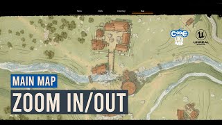 Unreal Main Map - Zoom In Zoom Out - Unreal Engine 5 Action RPG #208