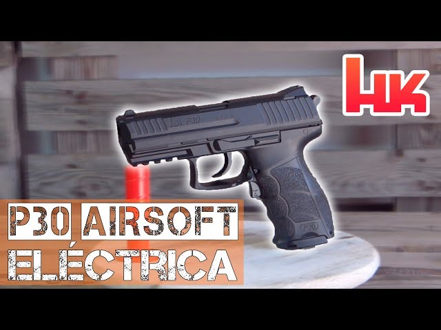 PISTOLA HK P30 ELÉCTRICA AIRSOFT 