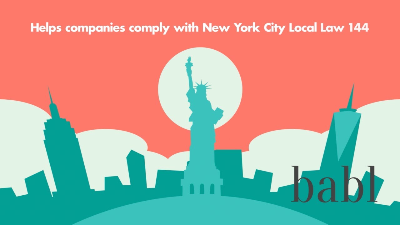 New York City Bias Audit with BABL AI - YouTube
