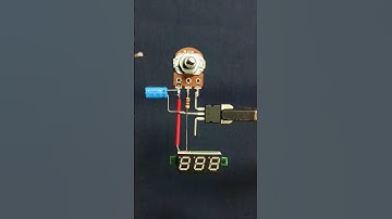 LM317 Voltage Regulator Circuit 😍 #diy #shorts #reels #trending #electronic #tech #engineering