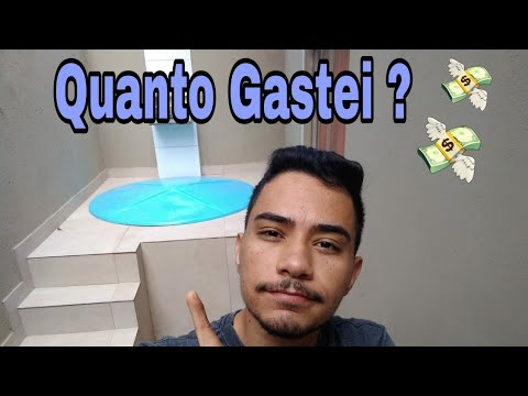 Piscina caixa d'água Quanto gastei ???