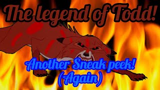 Another sneak peek of The ledgend of Todd again! (Todd.exe kills Chief!)