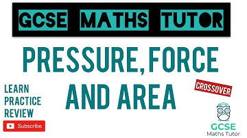 Pressure Force & Area | GCSE Maths Exam Questions