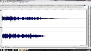 Editing the track head and tail in Sony SoundForge