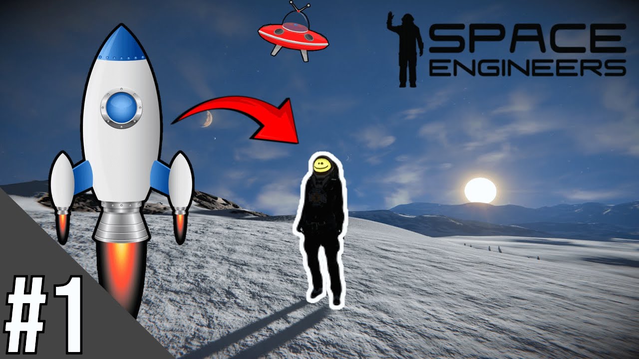 A rough beginning | Space Engineers - Episode 1 - YouTube
