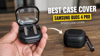 Samsung Galaxy Buds 4 Pro Case Cover | Spigen Rugged Armor | Best Galaxy Buds 4 Pro Cases