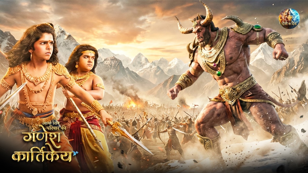मायावी असुर के आतंक से कैलाश को कैसे बचाएंगे गणेश-कार्तिकेय ? | Ganesh Kartikeya | New Episode