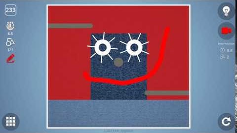 Check out how I solved level 233 in Brain It On! #BrainItOn