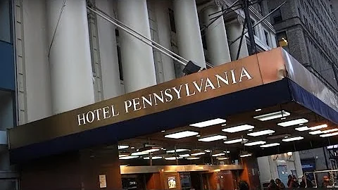 Hotel Pennsylvania - Tour & Review Midtown Manhattan Property (Best Value Cheap Hotel NYC)