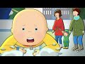 Caillou goes Ice Skating | Caillou Cartoon