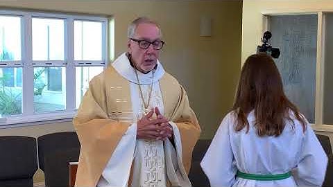 San Agustin Altar Server Training