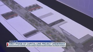 First phase of Downtown Columbus path plan underway