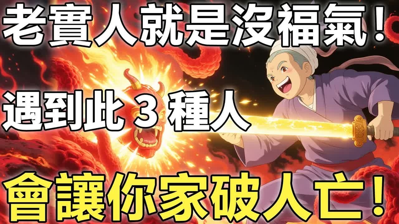 老實人就是沒福氣！土地公血淚警告：只因遇到了此3種人，每一個都足以讓你家破人亡！【輪回｜因果｜佛學】