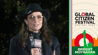 Bridget Moynahan Says Thank You to Global Citizen's NGO Partners | Global Citizen Festival 2023