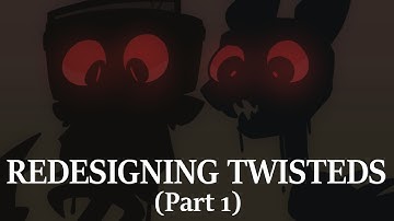 Giving the Main Twisteds LORE! (and redesigns) (Part 1 - Pebble & Shelly) [Dandy