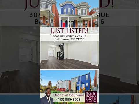 3041 Belmont Avenue, Baltimore, MD home video tour