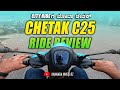 Bajaj Chetak C25 Ride review | Chetak C2501 | Affordable Chetak Electric Scooter #chetak