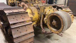 Caterpillar D2 #5J1113 Chassis Rebuild Ep.44: Assembling & Installing the Belt Pulley Drive