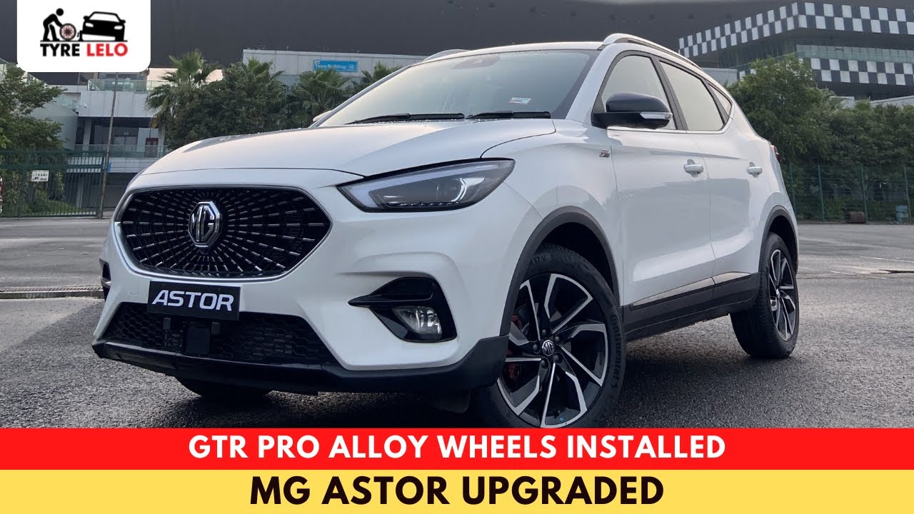 MG ASTOR 2021 Upgraded with 17 Inch GTR PRO Alloy Wheels Tyrelelo