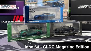 Inno64 - CLDC Magazine Edition GT-R R34 & Malaysia Diecast Expo 2023 Full Carbon GT-R R34   CHASE