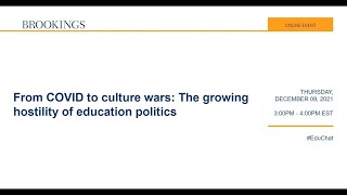 From COVID-19 to culture wars: The growing hostility of education politics