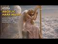 432Hz Harp Angel Music ✨ Heavenly Ambient Sleep Music for Deep Relaxation, Peace &amp; Meditation