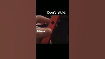 Thumbnail of DONT VAPE OR SMOKE #funny #fpy #meme #comedy