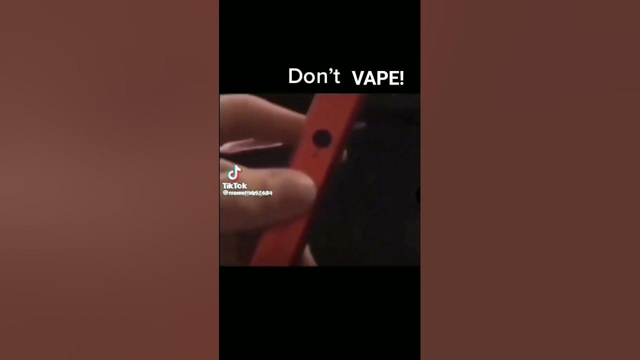 DONT VAPE OR SMOKE #funny #fpy #meme #comedy