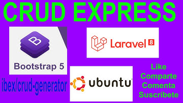 CRUD EXPRESS con Laravel 8 y Bootstrap 5