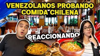 Reaccionando Comida Chilena, Empanadas, Porotos Granados, Pastel de Choclo