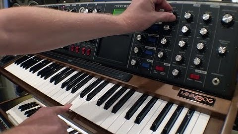 MOOG Voyager - Gear of the Week (Junkie XL)