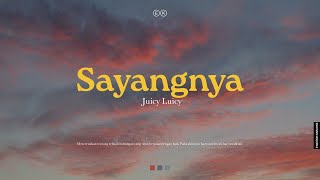 Juicy Luicy - Sayangnya ( Karaoke)