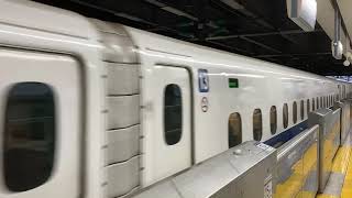JR東海 東海道新幹線のぞみ号N700A到着@品川駅