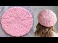 MIND-BLOWING Texture! Master Brioche Crochet with This Stunning Beret Tutorial