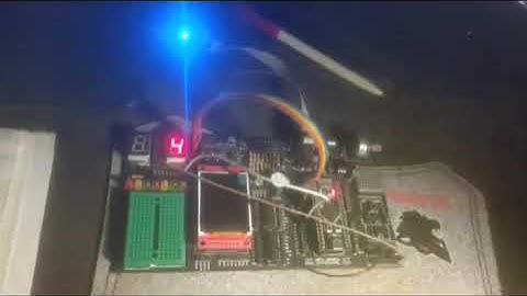 displaying numbers from (0 to 9) on 7_segment by using ARM Cortex-M4