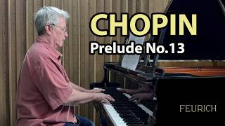 Chopin Prelude No.13 - P. Barton, Feurich 218 Piano
